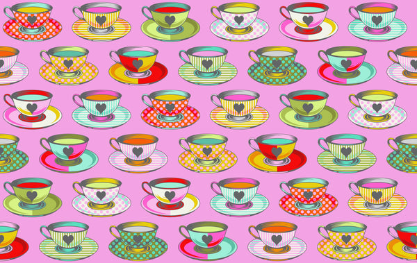 Tula Pink - Curiouser & Curiouser - Tea Time - Wonder - PWTP163.WONDER (1/2 Yard)