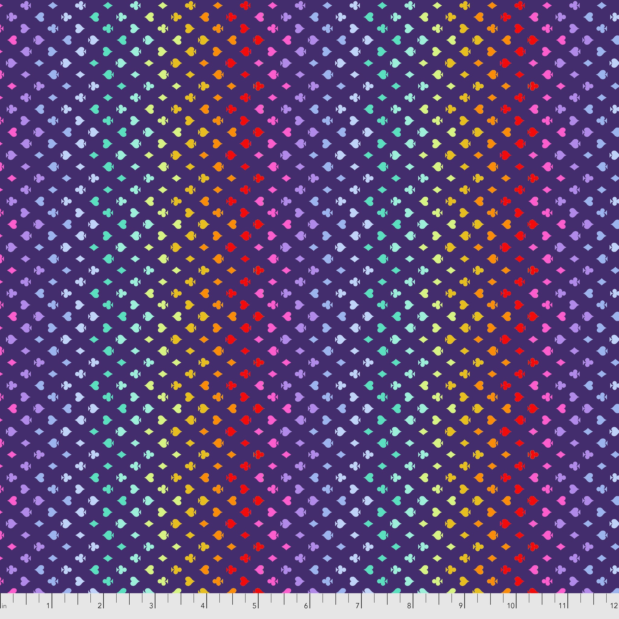 Tula Pink - Curiouser & Curiouser - Suited and Booted - Daydream - PWTP168.DAYDREAM (1/2 Yard)
