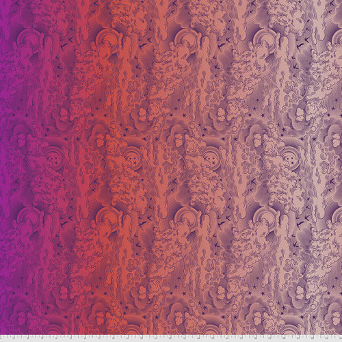 Tula Pink - Daydreamer - Little Fluffy Clouds - Dragonfruit - PWTP177.DRAGONFRUIT (1/2 Yard)