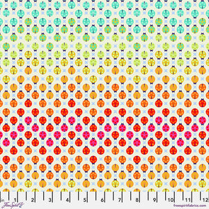 Tula Pink - Tiny Beasts - Painted Ladies - Glow - PWTP183.GLOW (1/2 Yard)