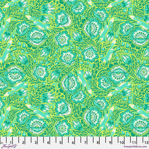 Tula Pink - Tiny Beasts - Out Foxed - Glow - PWTP184.GLOW (1/2 Yard)