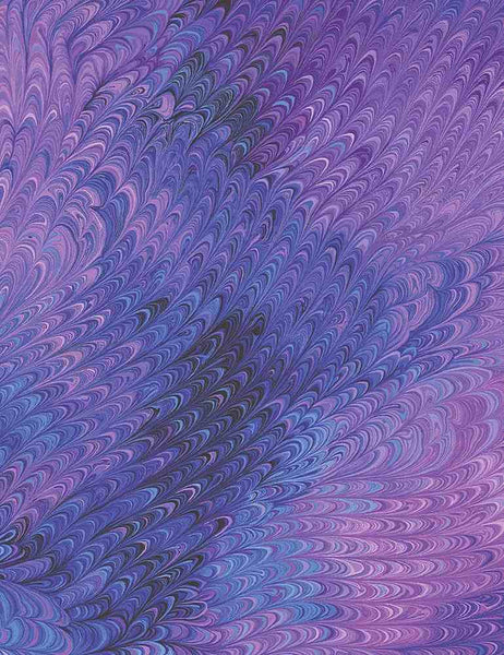 Pansy Paradise - Pansy Marbled - Pansy-C7728 Purple (1/2 Yard)