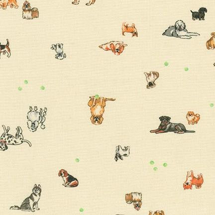 Robert Kaufman - Wishwell - Petit - Dogs - WELD-20339-14 (1/2 Yard)