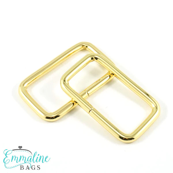 Rectangular Rings (4 Pack) - 1 1/2" (38 mm) (5 finishes)
