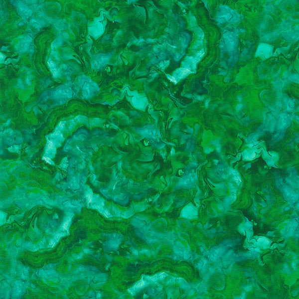 Robert Kaufman - The Gem Collector - Emerald - SRKD-21291-40 EMERALD (1/2 Yard)