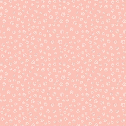 Paws & Reflect - Pawsome - STELLA-D2318 Peach (1/2 Yard)