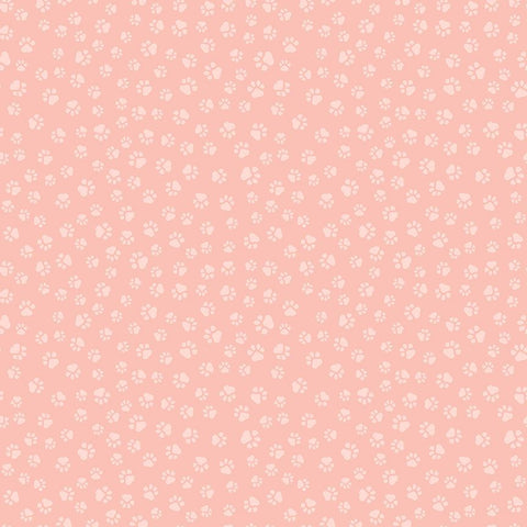 Paws & Reflect - Pawsome - STELLA-D2318 Peach (1/2 Yard)