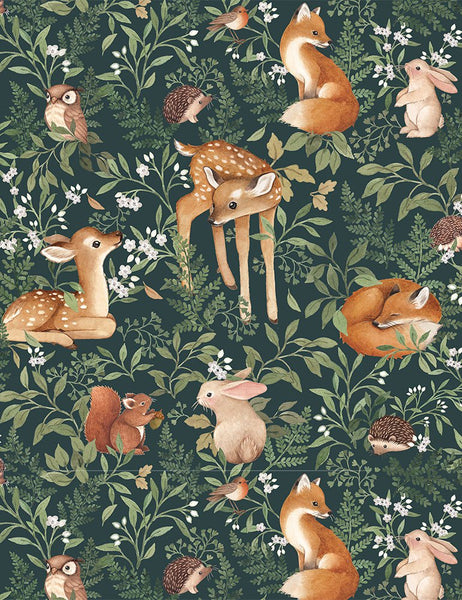 Little Fawn & Friends - Main - STELLA-DNS1908 (1/2 Yard)