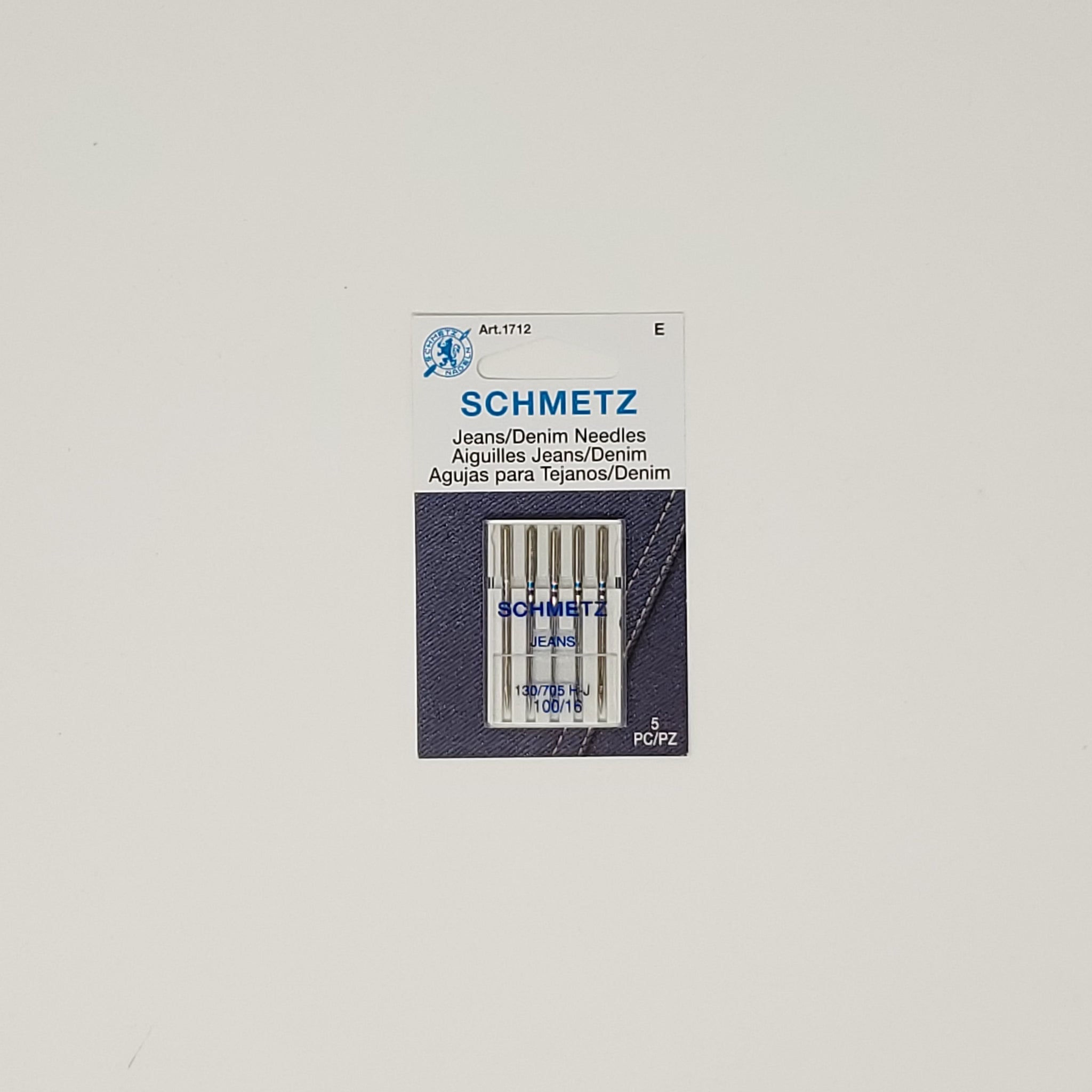 Schmetz - Denim/Jeans needles (5) - Size 100/16