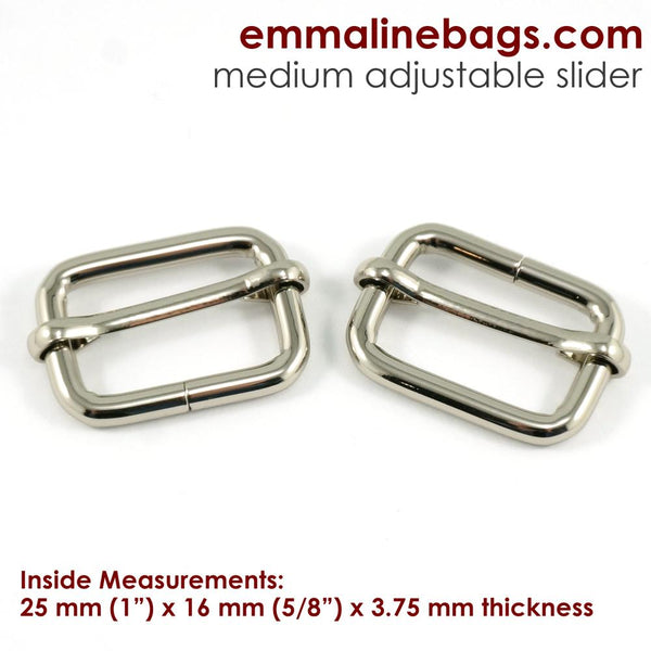 Adjustable Sliders (2 Pack) - 1" (25 mm) (5 Finishes)