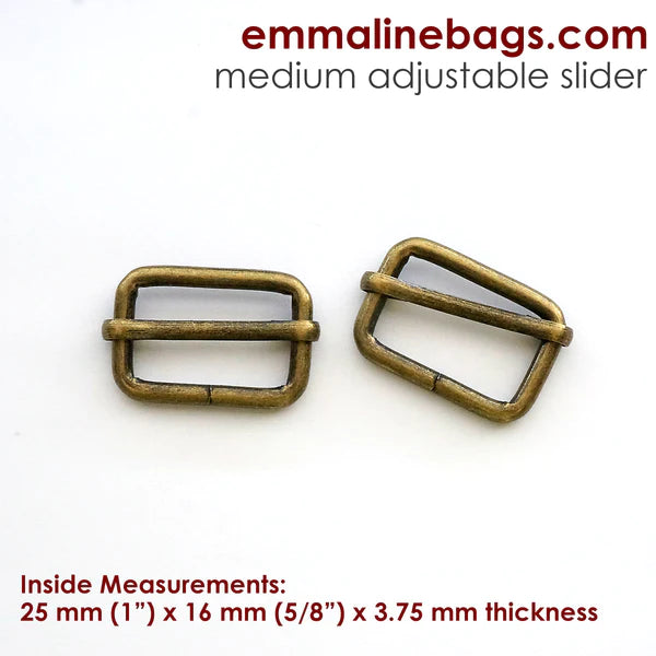 Adjustable Sliders (2 Pack) - 1" (25 mm) (5 Finishes)