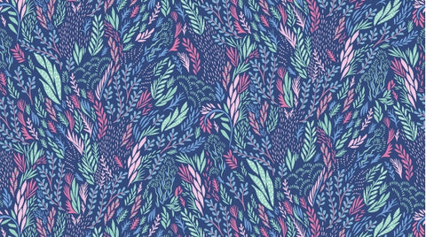 You, Me & The Sea - Seaweed (Monaco) - Stella-1570 (1/2 Yard)