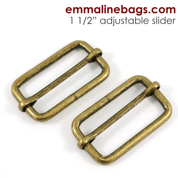 Adjustable Sliders (2 Pack) - 1 1/2" (38 mm) (5 Finishes)