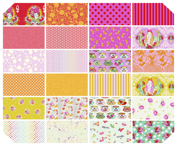 Fat Quarter Bundle - Tula Pink - Curiouser & Curiouser - Wonder - FB2FQTP.WONDER (24 pc)