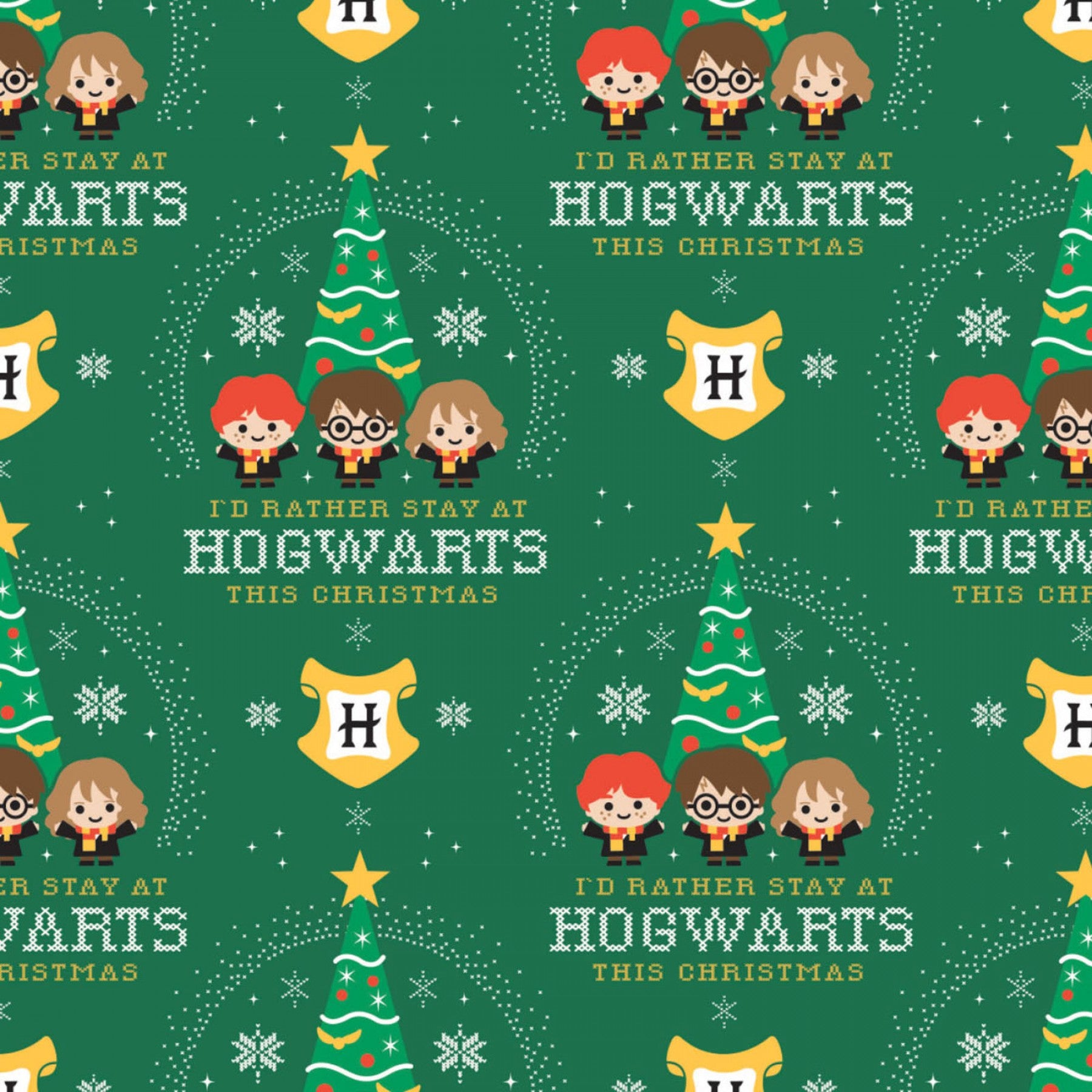 Camelot - Character Winter II - Harry Potter - Hogwarts Holiday - CAM23800691-02 (1/2 Yard)