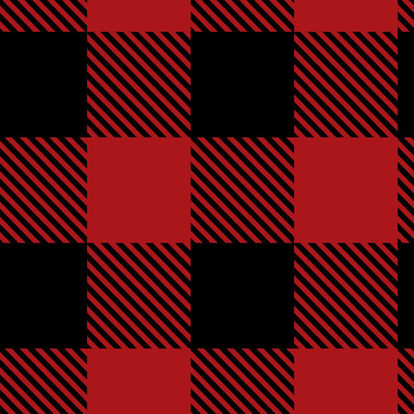 Fleece - Buffalo Plaid - CAM8331V-1 (1/2 Yard)