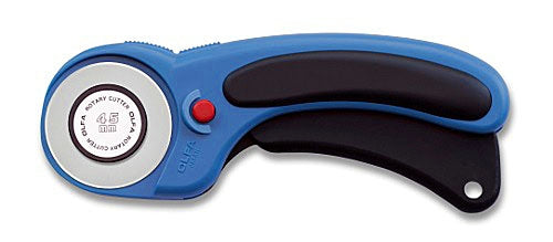 OLFA - Splash Ergonomic Rotary Cutter (45mm) - Pacific Blue – Spack ...