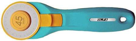 OLFA - Splash Rotary Cutter (45mm) - Aqua